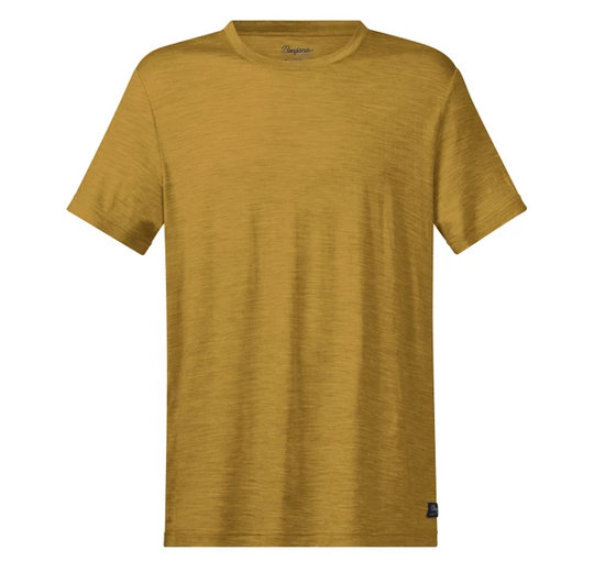 Oslo Wool Tee, Mustard Yellow, Xxl, T-Shirts