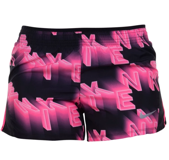Nike Women's Lined Running Sho, Digital Pink/Reflective Silv, M, Träningsshorts