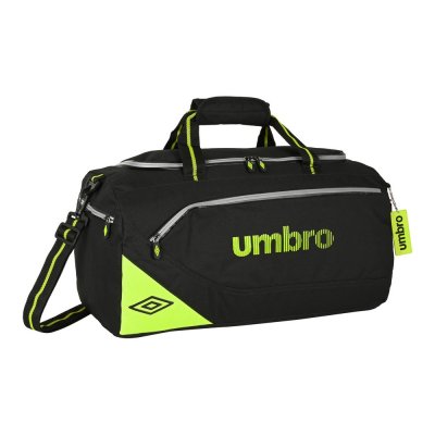 Sportväska Umbro Essentials Svart Lime (50 x 25 x 25 cm)