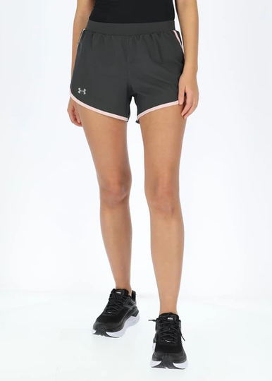 Ua Fly By 2.0 Short, Jet Gray, L, Löparshorts