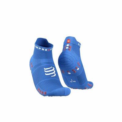 Sportstrumpor Compressport Pro Racing Blå (Fotstorlek: 45-48)