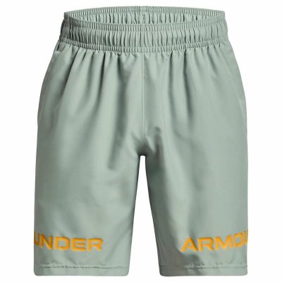 Träningsshorts Under Armour Woven Graphic Grön Män (Storlek: S)