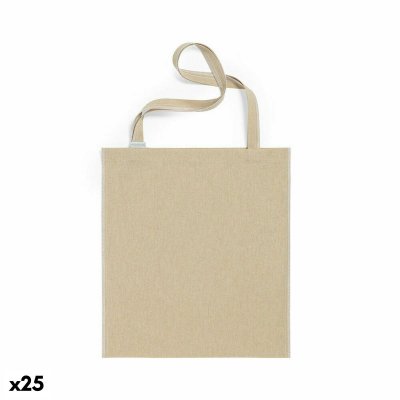 Väska 142664 Brun 100% bomull (25 antal) (Färg: Brun)