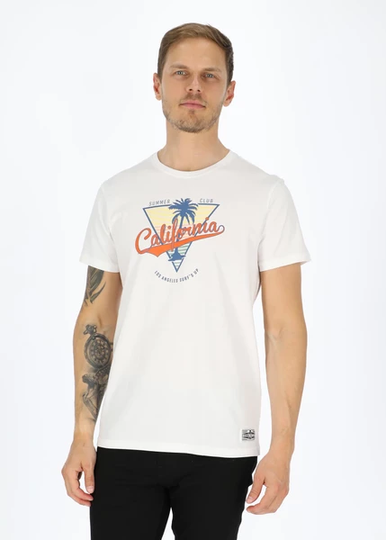 California Tee, White, M, T-Shirts