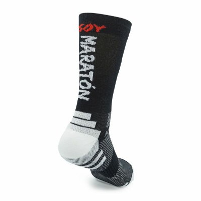 Sportstrumpor Kamuabu Soy Maratón Svart Unisex (Fotstorlek: 42-46)