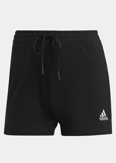 W 3s Wv Sho, Black/White, S, Löparshorts