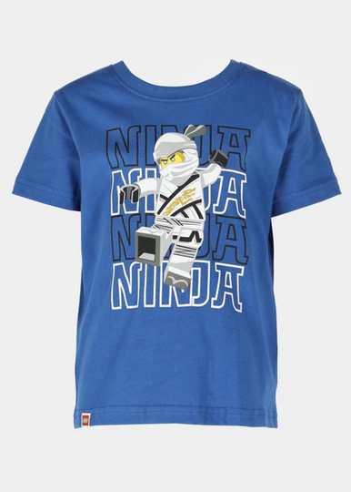 M12010472 - T-Shirt Ss, Blue, 128, T-Shirts