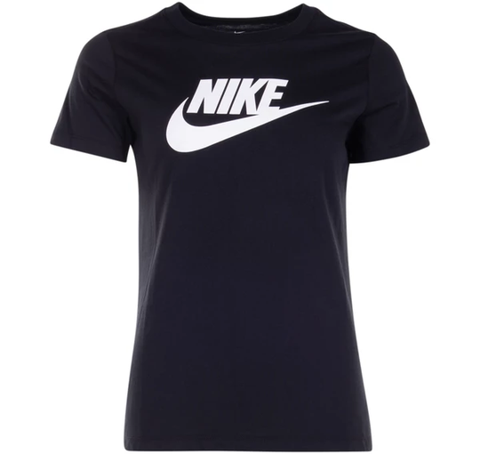 Nike Sportswear Essential T-Sh, Black/White, S, T-Shirts