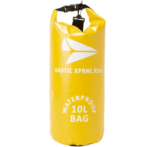 Nautic Waterproof Bag 10l, Yellow, Onesize, Vandringsryggsäckar
