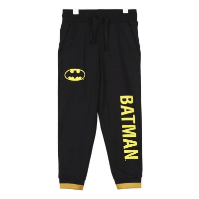 Nederdel träningsoverall för barn Batman Svart (Storlek: 10 år)