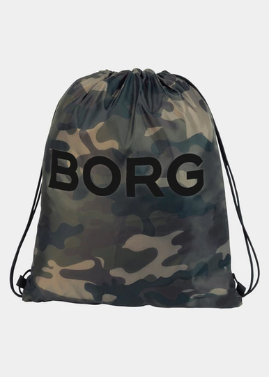 Borg Junior Drawstring Bag, Bb Camo, Onesize, Träningstillbehör