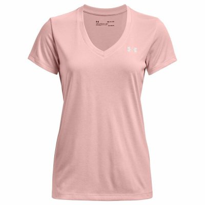 Sporttröja med ärmar Under Armour Tech SSV Rosa (Storlek: M)