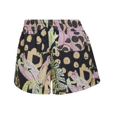 Sportshorts för kvinnor Adidas Farm Multicolour Svart (Storlek: S)