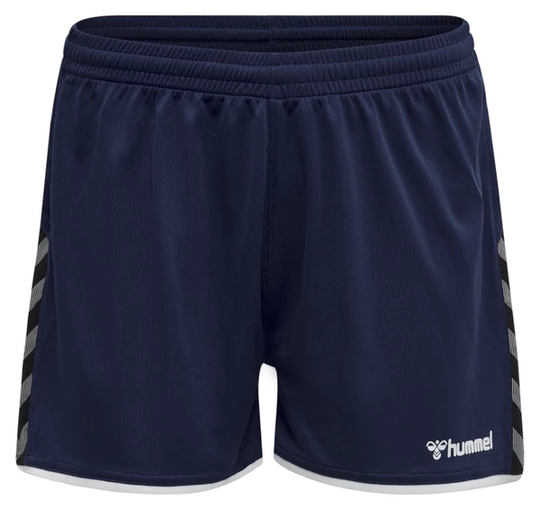 Hmlauthentic Poly Shorts Woman, Marine, Xs, Träningsshorts