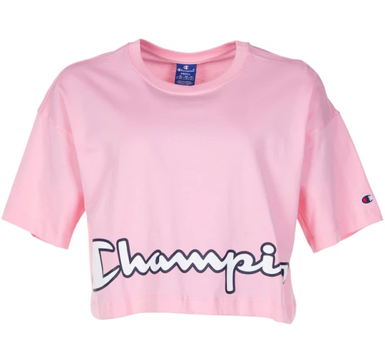 Crewneck T-Shirt, Candy Pink, M, T-Shirts