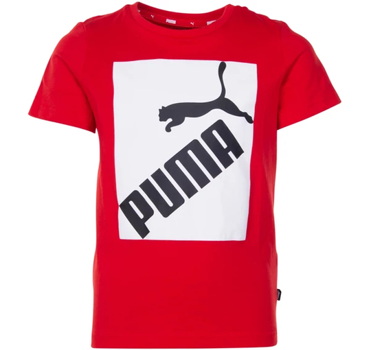 Big Logo Tee B, High Risk Red, 164, T-Shirts