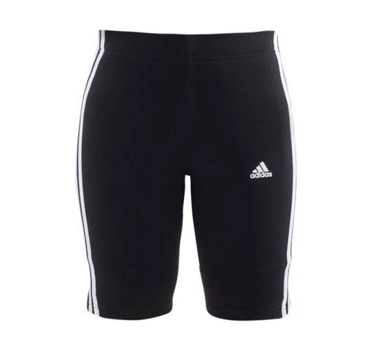 W 3s Bk Sho, Black/White, L, Träningsshorts