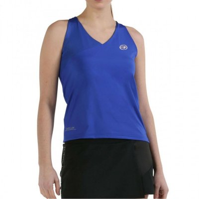 Tanktop, Dam Bullpadel Pitar Blå (Storlek: S)