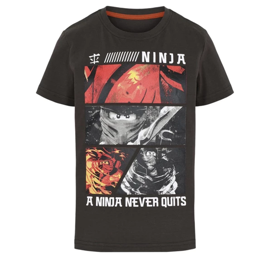 M12010194 - T-Shirt Ss, Dark Grey, 116, T-Shirts