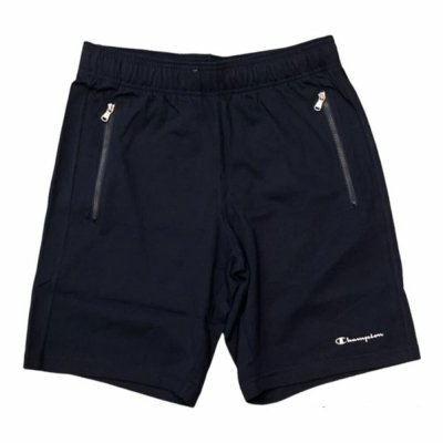 Sportshorts för män Champion Tasche a Zip Marinblå (Storlek: XXL)