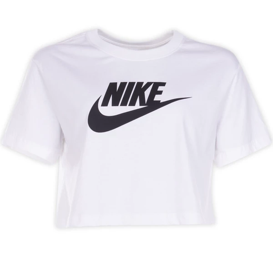 Nike Sportswear Essential Wome, White/Black, Xl, T-Shirts