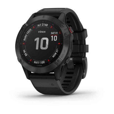 "Smartklocka GARMIN Fenix 6 Pro 1,3"" GPS Svart"
