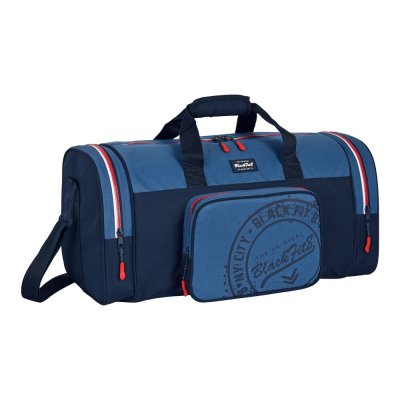Sportväska BlackFit8 Stamp Blå (55 x 26 x 27 cm)