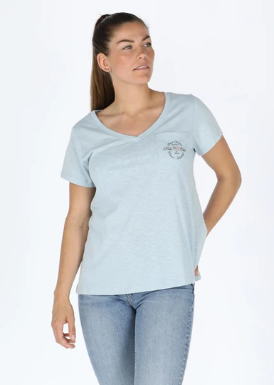 St Tropez Swe, Light Blue, M, T-Shirts