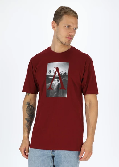 Park Tee, Burgundy, Xl, T-Shirts