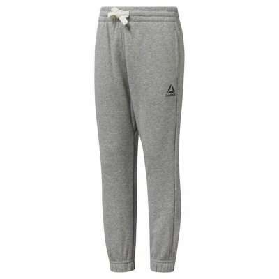 Träningsbyxa barn Reebok Essentials French Grå (Storlek: S)