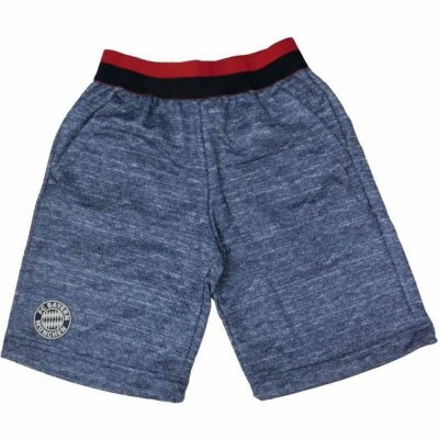 Sportshorts för barn Adidas FC Bayern München Blå (Storlek: 11-12 år)
