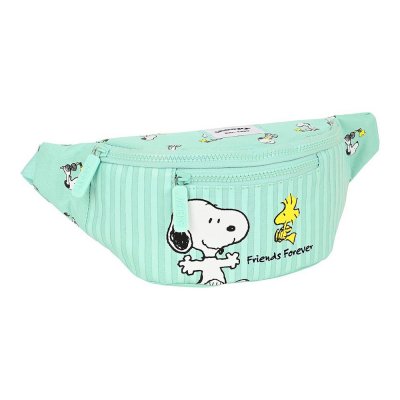Midjeväska Snoopy Friends forever Mint (23 x 12 x 9 cm)