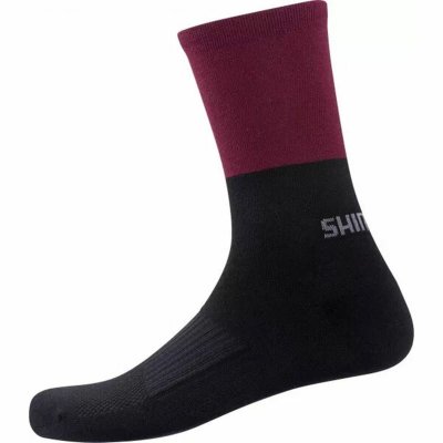 Sportstrumpor Shimano Original Wool Svart Rödbrun (Fotstorlek: 45-48)
