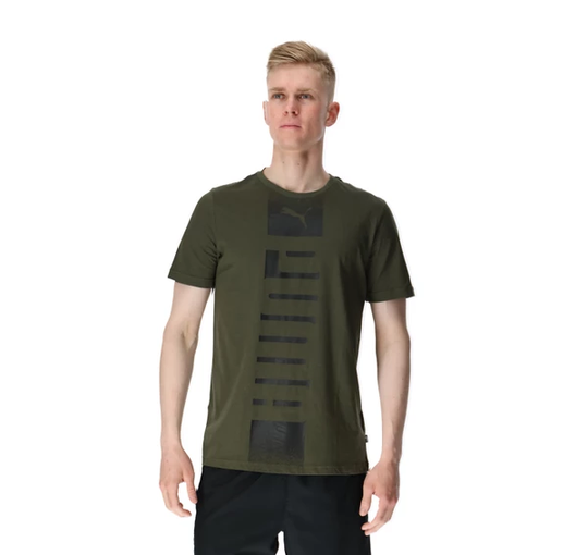 Puma Rebel Tee, Forest Night, 2xl, T-Shirts