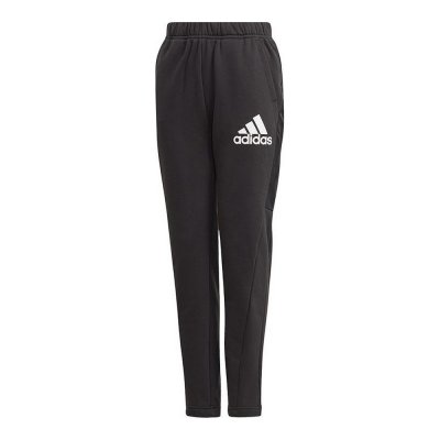 Långa träningsbyxor Adidas Badge of Sport Svart Pojkar (Storlek: 11-12 år)