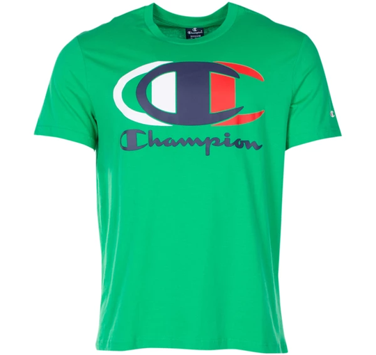 Crewneck T-Shirt, Bright Green, Xxxxl, T-Shirts