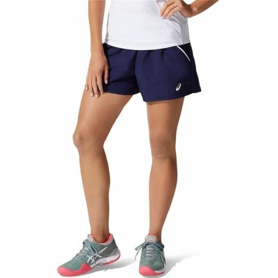 Sportshorts för kvinnor Asics Court Mörkblå (Storlek: M)