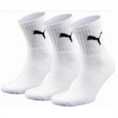 Sportstrumpor Puma 231011001 Vit (3 pcs)