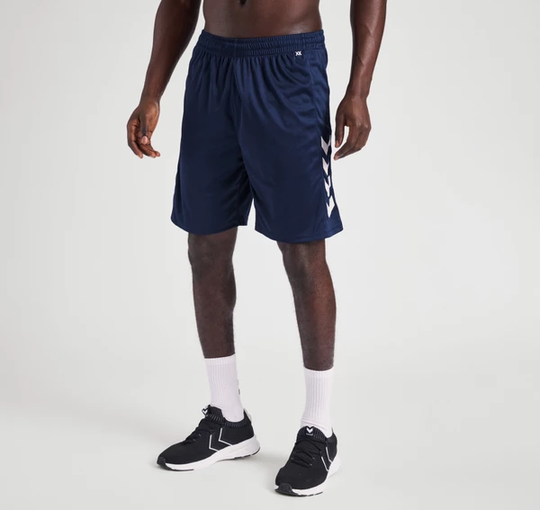 Hmlcore Xk Poly Shorts, Marine, L, Träningsshorts