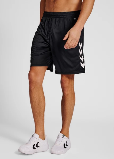 Hmlcore Xk Poly Shorts, Black, S, Träningsshorts