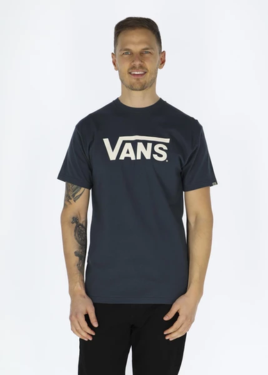 Mn Vans Drop V-B, Indigo/Marshmallow, 2xl, T-Shirts
