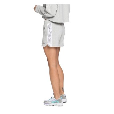 Träningsshorts Fila 683073.A068 Kvinna Grå (Storlek: XL)