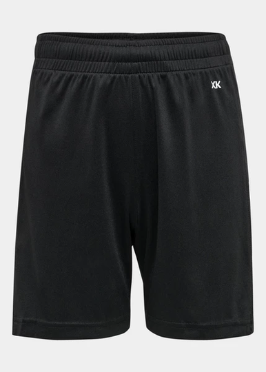 Hmlcore Xk Poly Shorts Kids, Black, 140, Träningsshorts