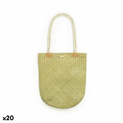 Väska 141275 Rektangulär Halm (20 antal) (Färg: Beige)