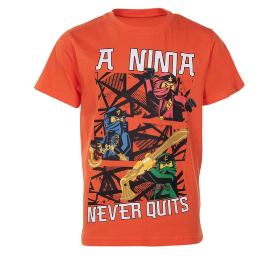 M-22639 - T-Shirt Ss, Orange, 110, T-Shirts