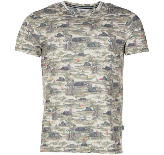 T-Shirt - Kent Aop Flower, Tree House, S, T-Shirts