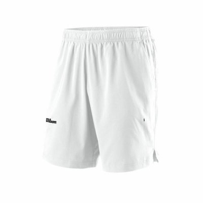 Sportshorts för män Wilson Team II 8 Vit (Storlek: L)