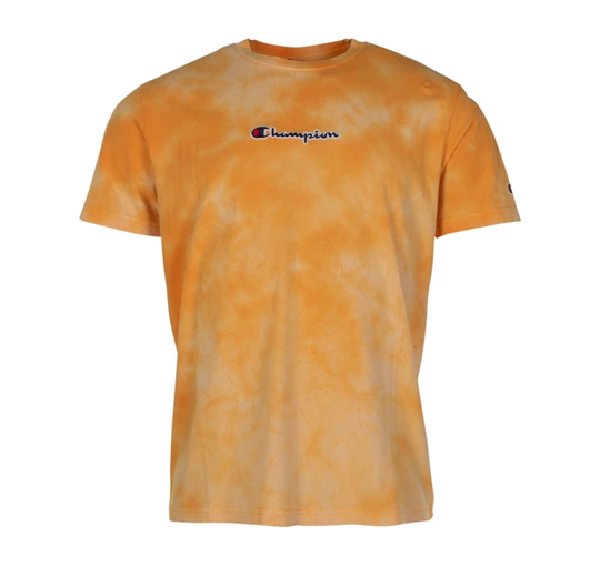 Crewneck T-Shirt, Saffron, M, T-Shirts