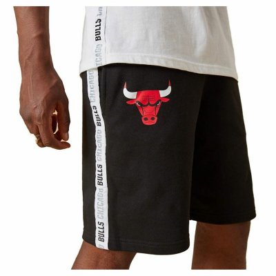 Träningsshorts New Era Chicago Bulls NBA Svart (Storlek: XL)