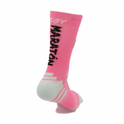 Sportstrumpor Kamuabu Soy Maratón Rosa Unisex (Fotstorlek: 42-46)